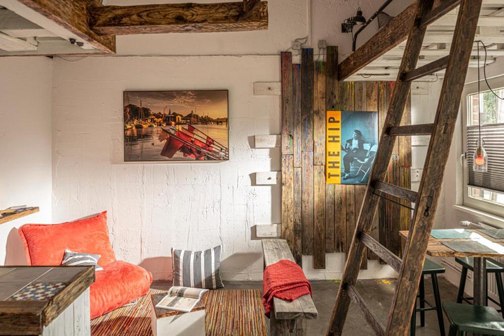 Louse Puschen Manufaktur Apartment Kiel Bagian luar foto