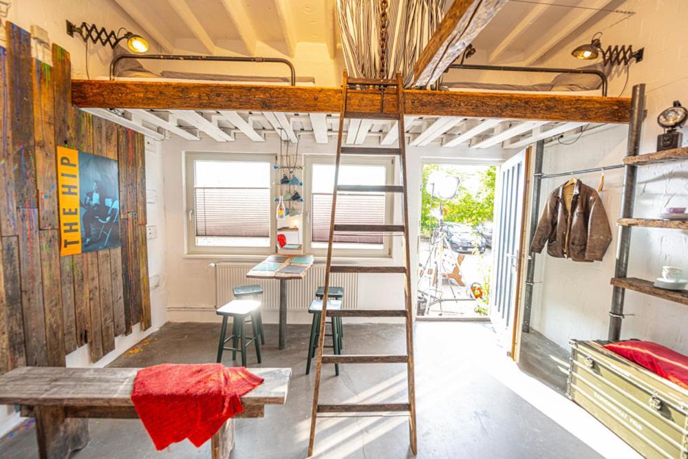 Louse Puschen Manufaktur Apartment Kiel Bagian luar foto